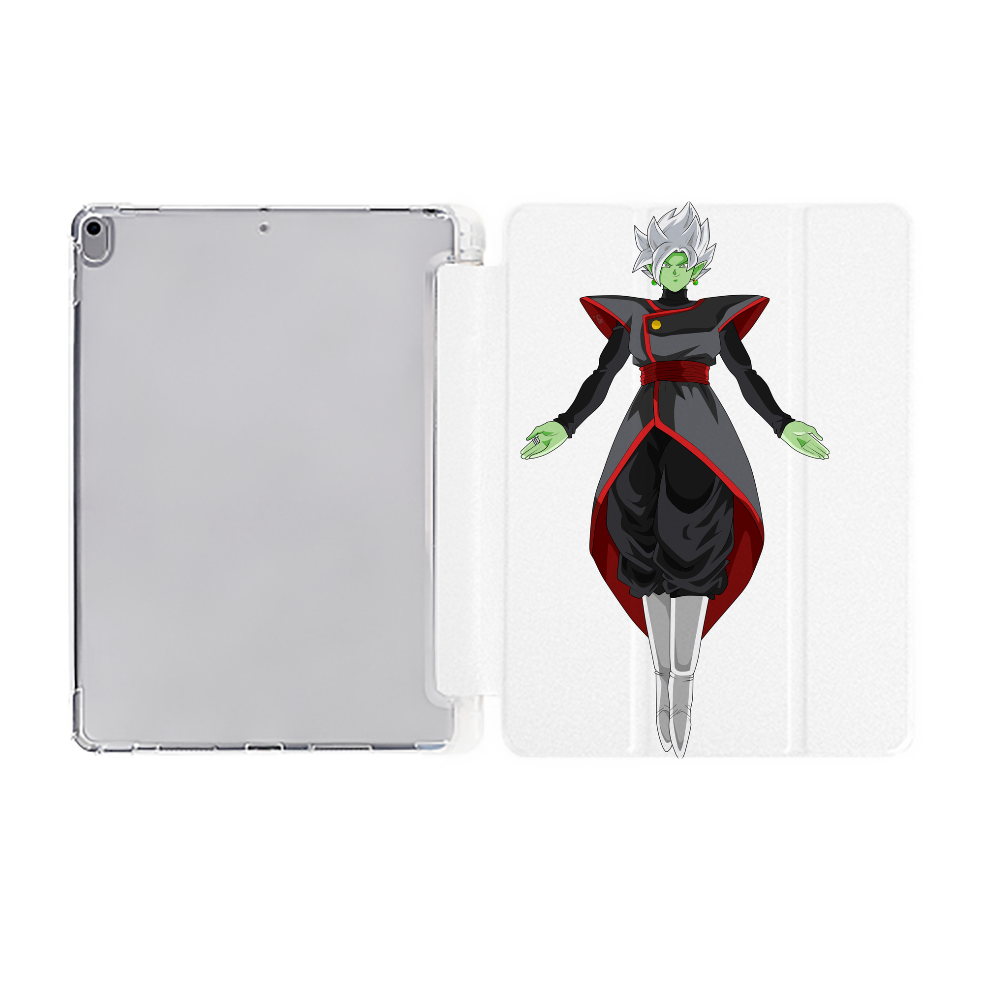 （画像用） ドラゴンボール DRAGON BALL IPad ケース ペン収納付き 三つ折りスタンド PUレザー×シリコン 対応機種9.5/10.5/10.9インチ